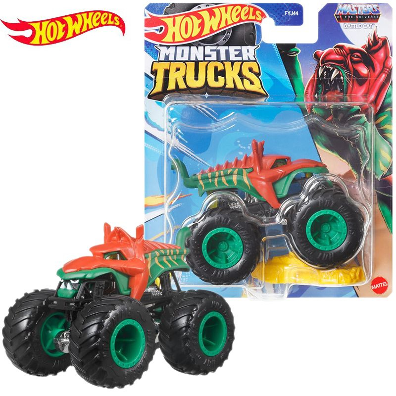 Машинка Mattel Hot Wheels Monster Trucks Монстр трак 2024 FYJ44 Battle Cat #1