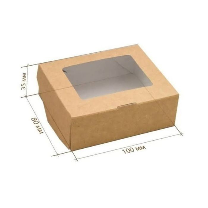 DoECO Коробка для продуктов, 10х8 см х3.5 см, 25 шт #1