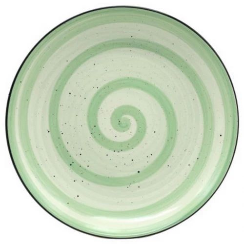 Elrington Тарелка "Фисташковый бриз", 1 шт, Керамика, диаметр 27 см  #1