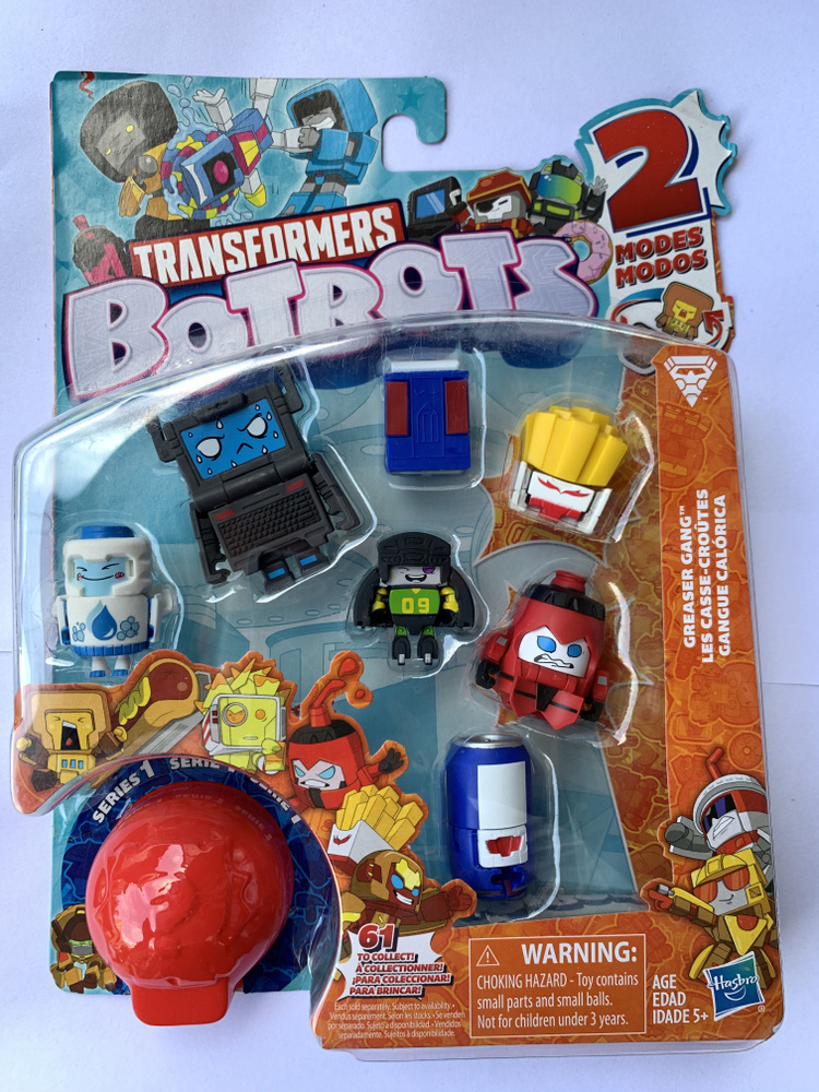 Transformers BotBots Series 8-Piece Set - Коллекционные куклы Тайна 2 в 1 #1