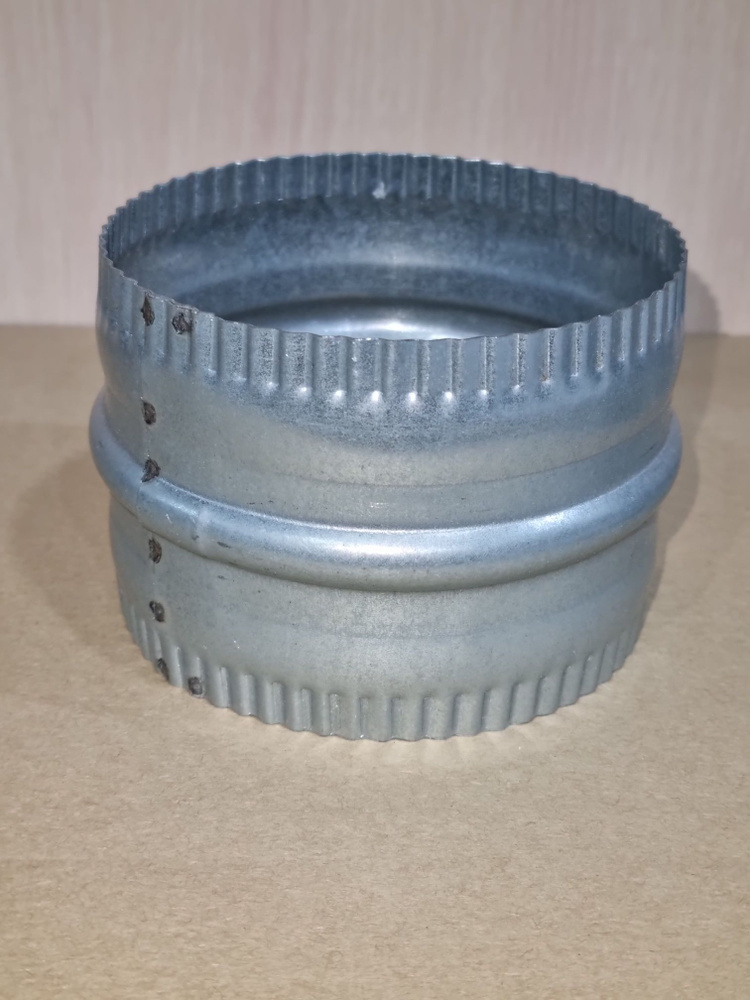 Соединитель (патрубок) ПМЗ 100Ц, оцинкованный металл - купить по ...