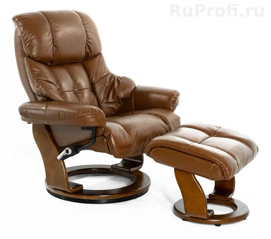 Кресло реклайнер Falto Relax Lux 7438W (цвет: Коричневый) #1