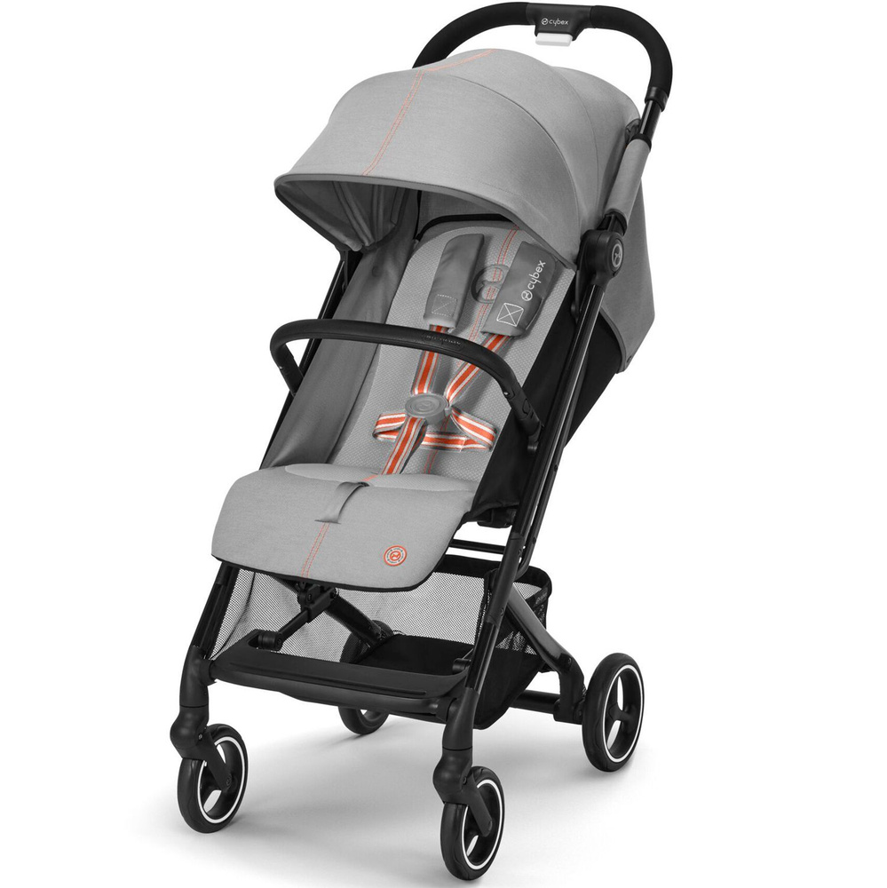 Прогулочная коляска Cybex Beezy с дождевиком, цвет Lava Grey серый, с рождения до 4-х лет (до 22 кг), #1