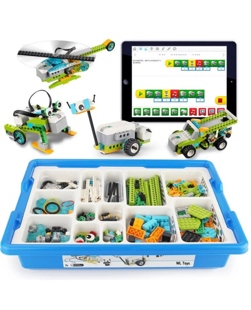 Конструктор Робот Базовый набор WeDo 2.0 45300/с съемным отсеком для батареек  #1