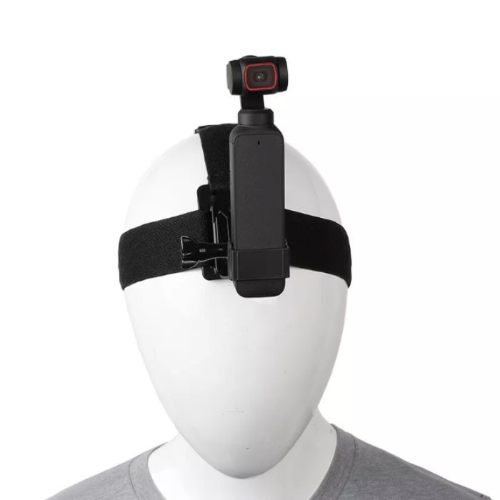 Крепление на голову шлем для экшн камеры Osmo Pocket 2 для съемки от первого лица  #1