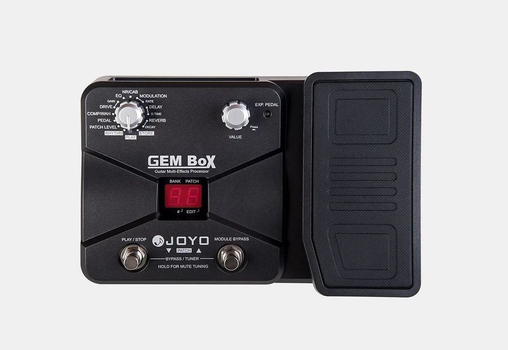Процессор эффектов для электрогитары,JOYO GEM BOX купить с доставкой
