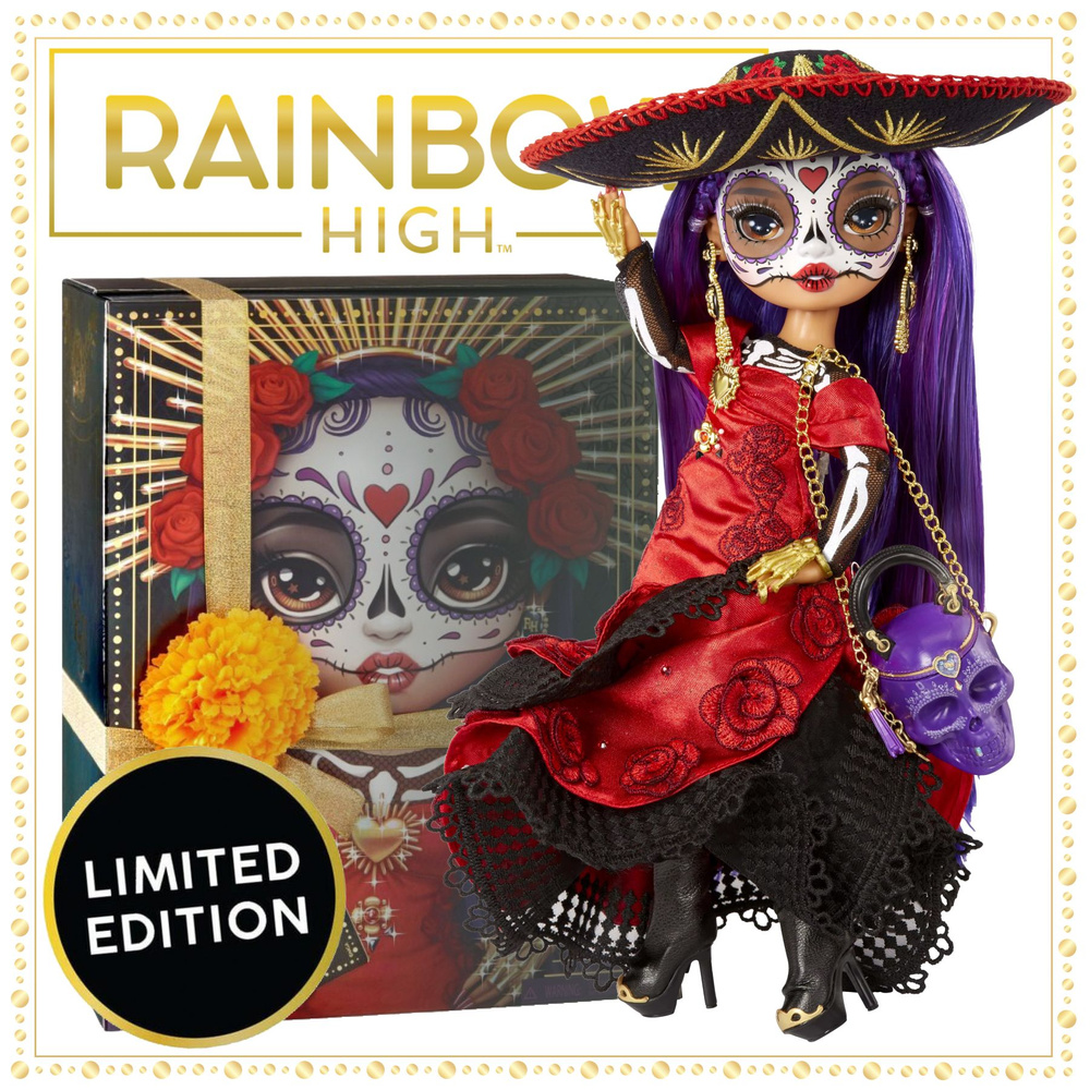 Коллекционная кукла Rainbow High 585886 Dia De Los Muertos Garcia / Мария Гарсия Рейнбоу Хай Пупси  #1