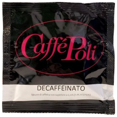 Итальянский кофе в чалдах Caffe Poli Decaffeinato,100шт.Произведено в Италии.  #1