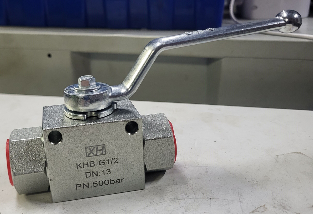 Кран гидравлический шаровый двухходовой 1/2 - купить с доставкой по ...