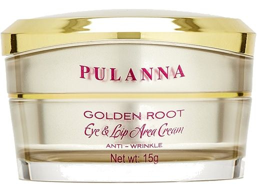 Восстанавливающий крем для контура век и губ на основе Золотого Корня Pulanna Eye & Lip Area Cream Anti-Wrinkle #1