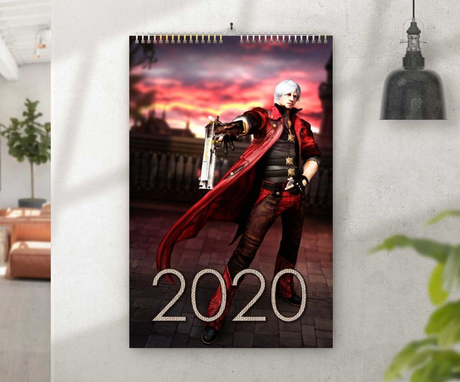 Перекидной календарь Dmc, Devil May Cry, Девил Май Край №4 - купить с ...