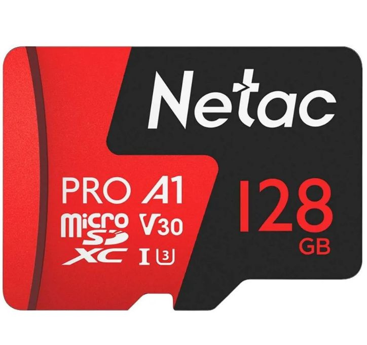 Карта памяти NETAC P500 Extreme Pro microSDXC 128 ГБ (NT02P500PRO-128G-R) - Class 10, UHS-I U3, чтение #1