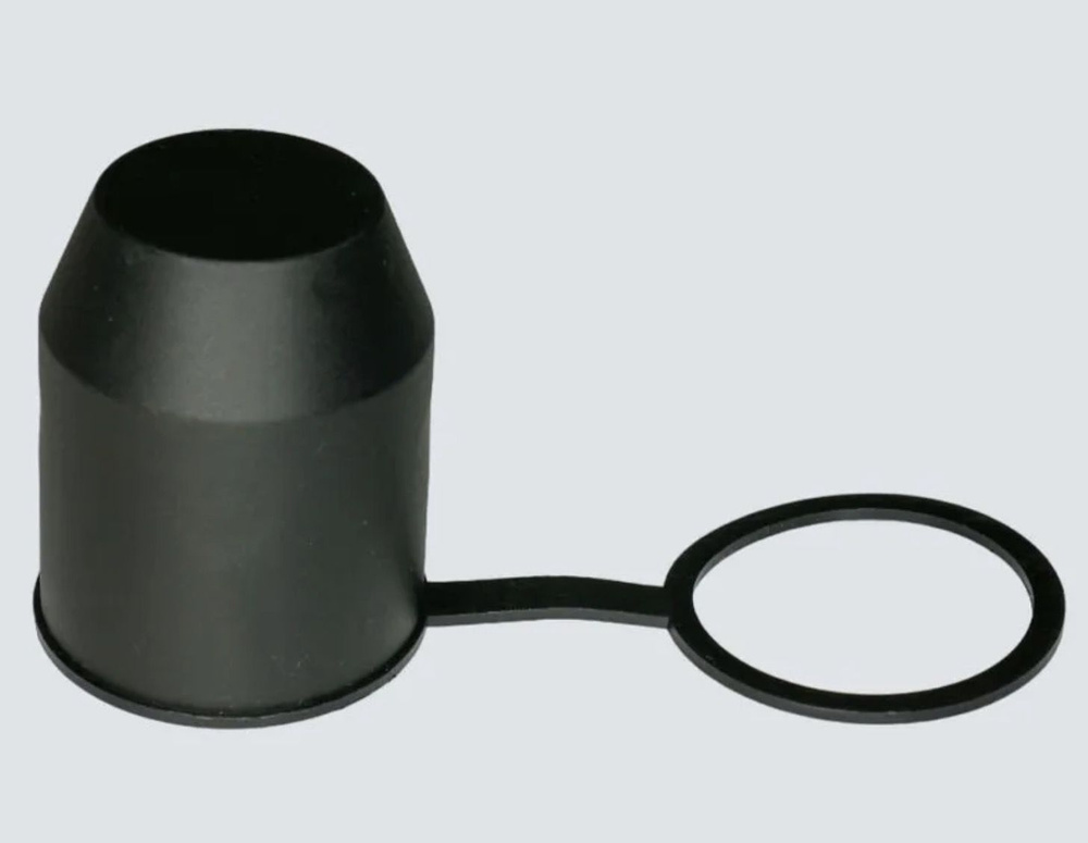 Пластиковый колпачок на шар фаркопа с держателем, черный  #1