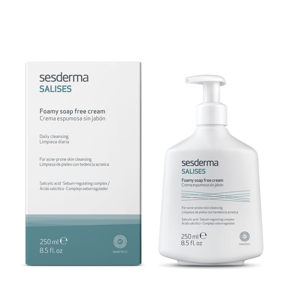 Sesderma Salises - Пенящийся крем для умывания для лица и тела, 250 мл  #1