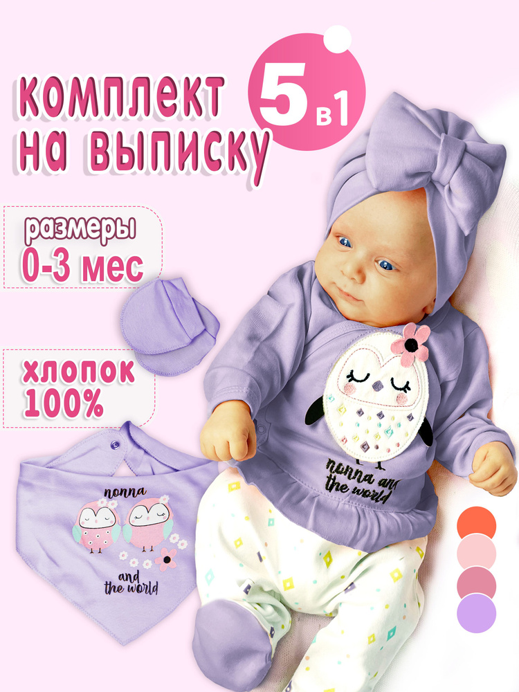 Комплект на выписку Nonna baby Новорожденка и малыши #1