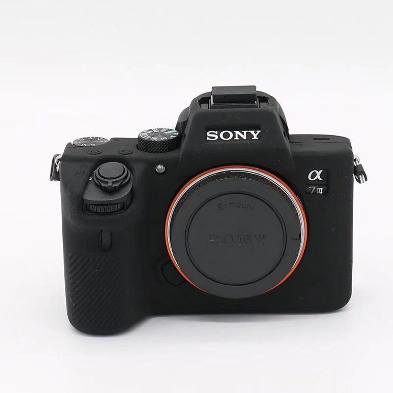 Защитный силиконовый чехол для фотоаппарата Sony Alpha ILCE-A7RM3/ A7R3 III/ A7M3/ A7III/ mark 3 ультра-тонкая #1