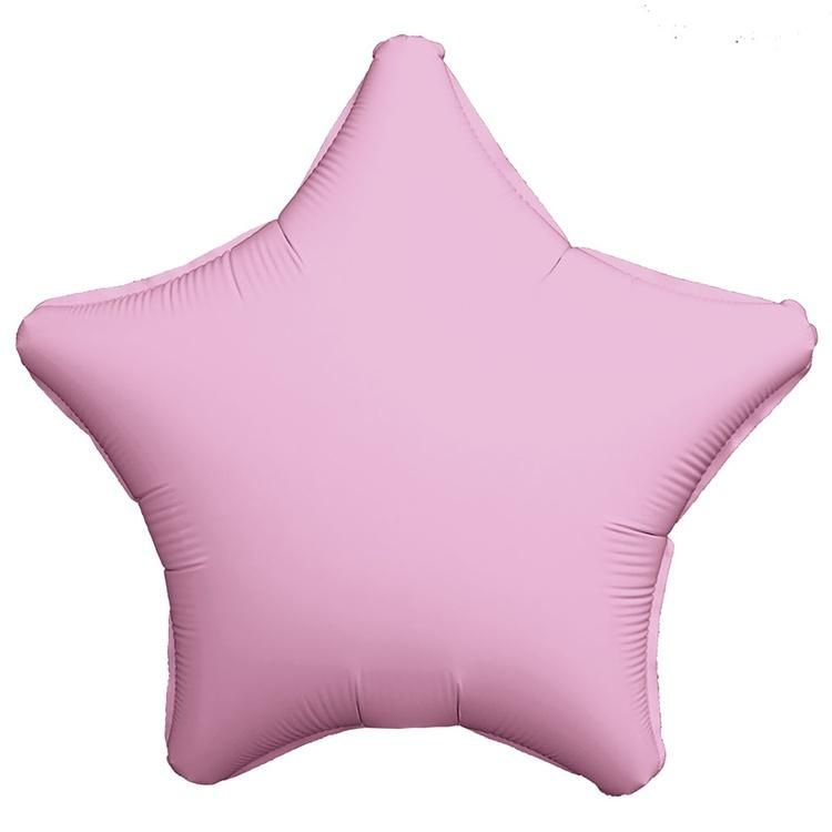 Воздушный шар, Весёлая затея, Звезда Pink Flamingo сатин Россия  #1