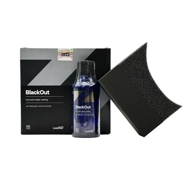 CarPro Cquartz BlackOut Защитное покрытие для резины и пластика, 50мл  #1