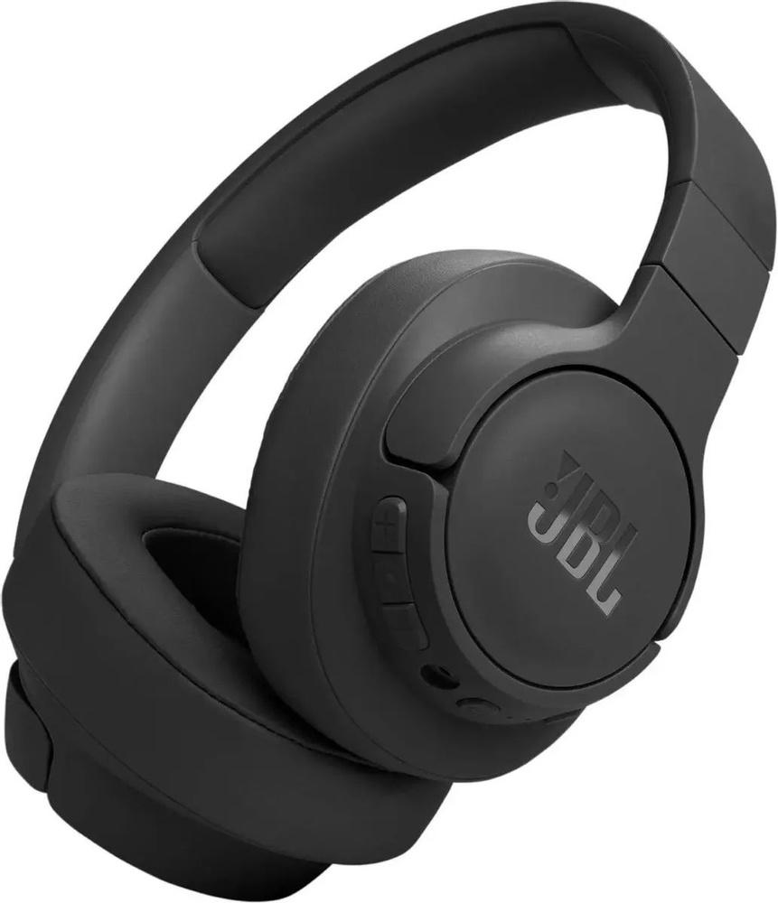 Наушники беспроводные JBL T770NC (JBLT770NCBLK), Bluetooth, 1.2 метра, черный  #1