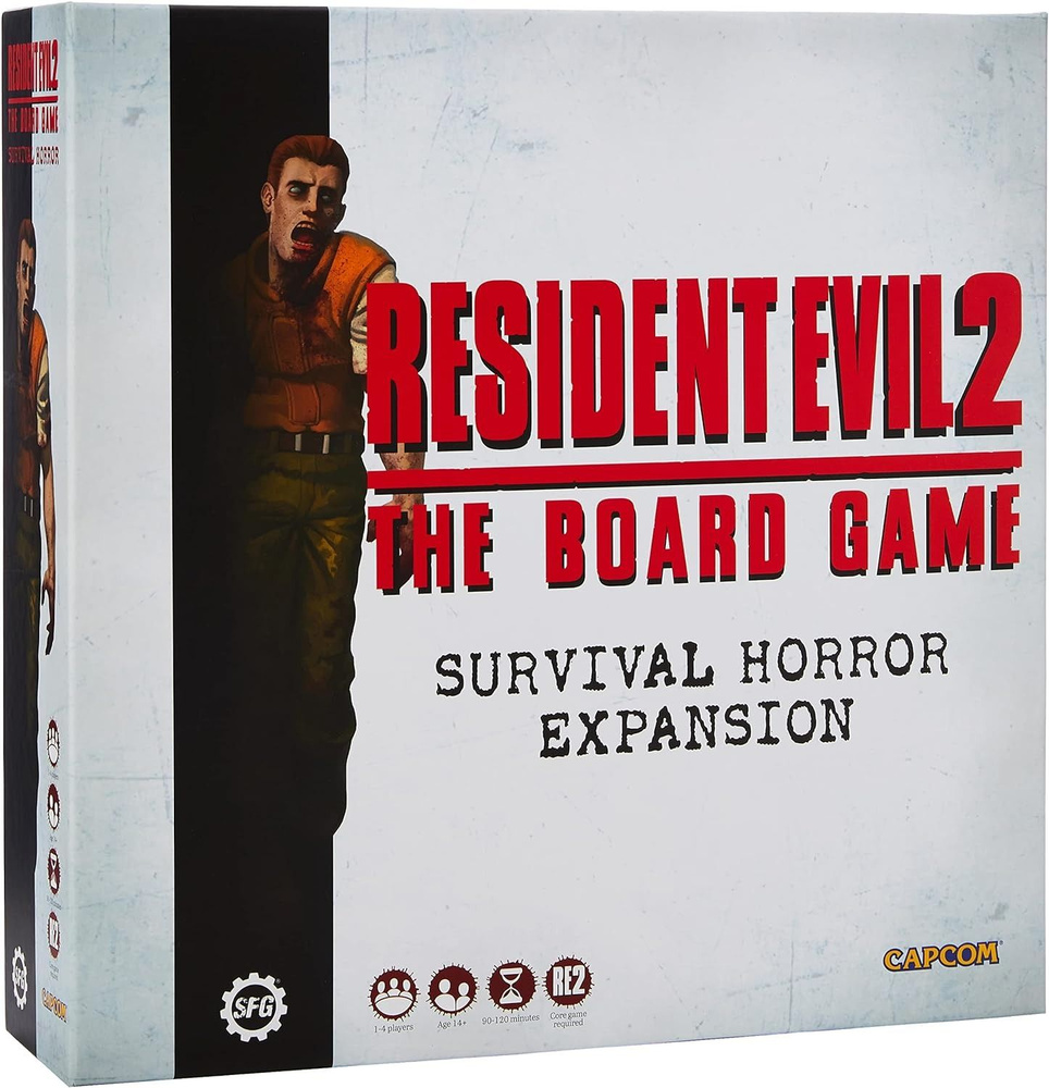 Дополнение для настольной игры Resident Evil 2: The Board Game - Survival Horror Expansion (на английском) #1