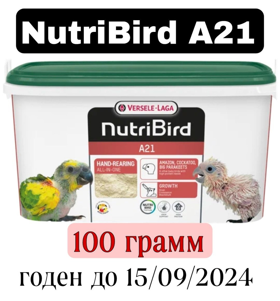 Versele-Laga NutriBird A21 - Alimento Manuale Per Uccelli 250g, Ricco Di Proteine E Nutrienti - Foto 2