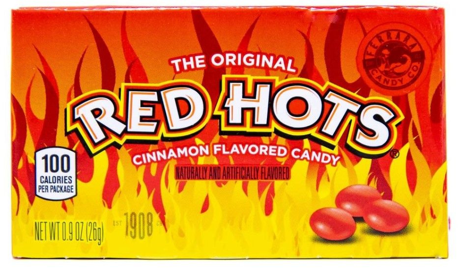 Конфеты оригинальные Red Hots с корицей 156 гр, Мексика #1