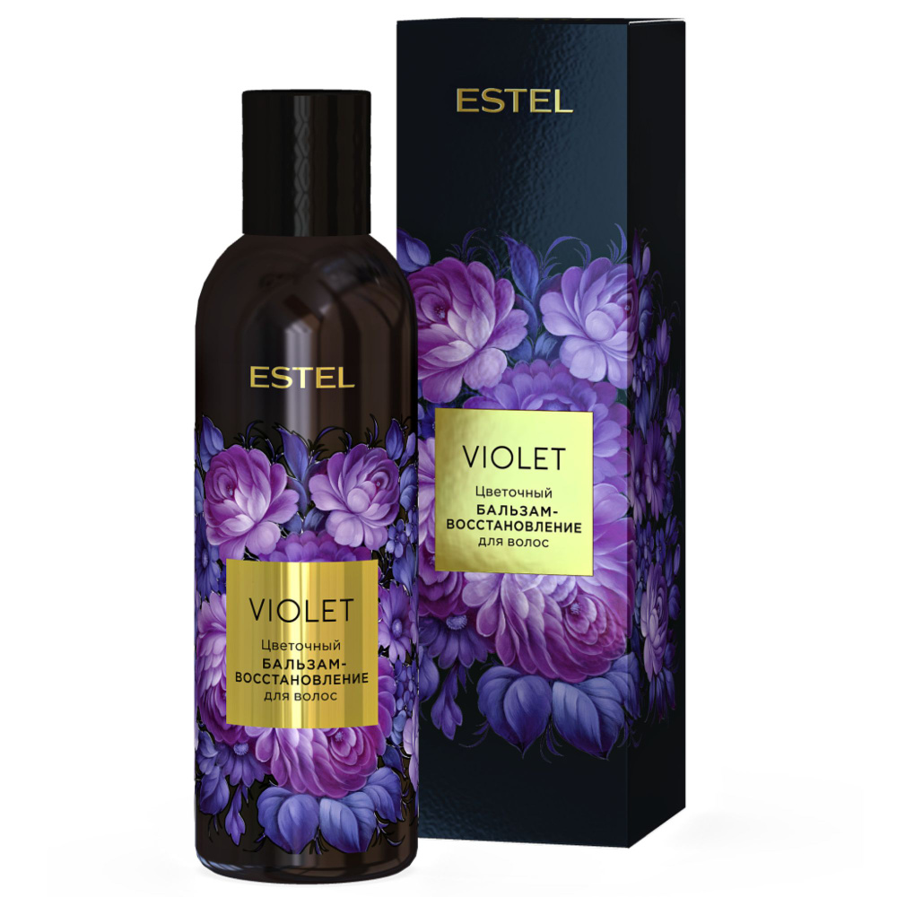 ESTEL PROFESSIONAL Цветочный бальзам-восстановление VIOLET для шелковистости и сияния волос, 200 мл  #1
