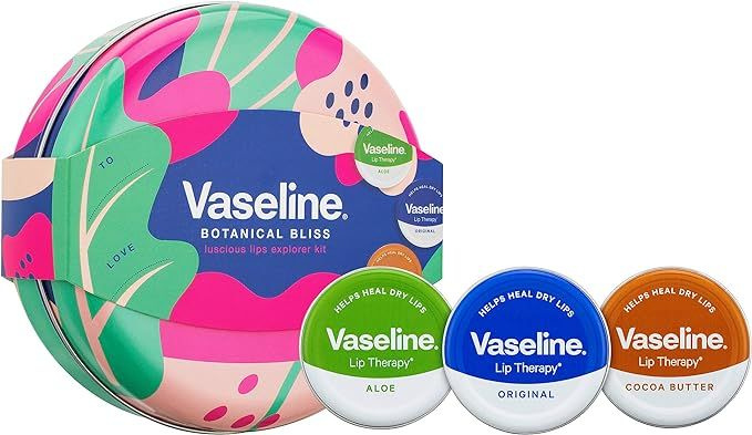 Подарочный набор Vaseline Luscious Lips Explorer Kit 3 бальзама для губ #1