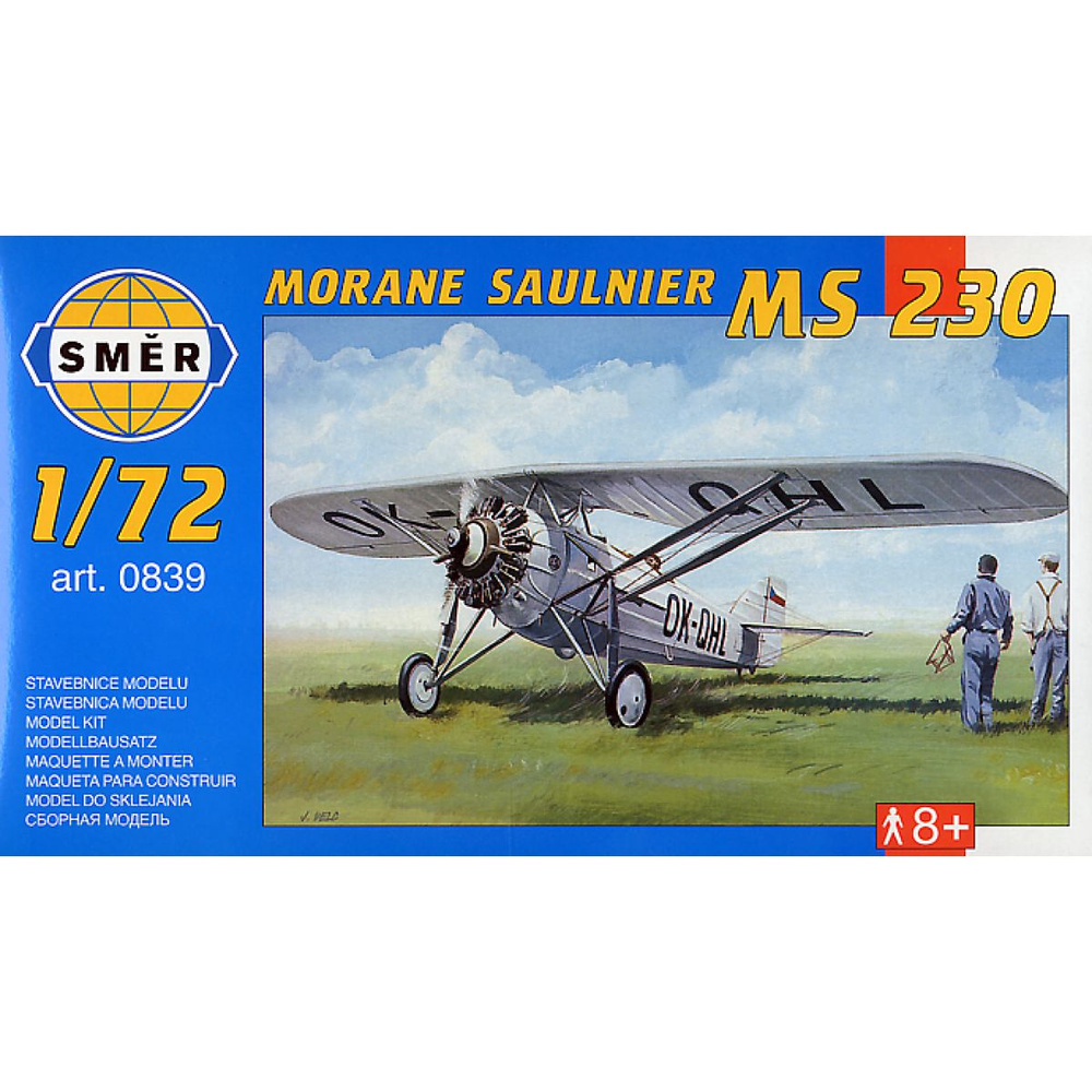 Smer Сборная модель 0839 Morane Saulnier MS 230 1:72 #1