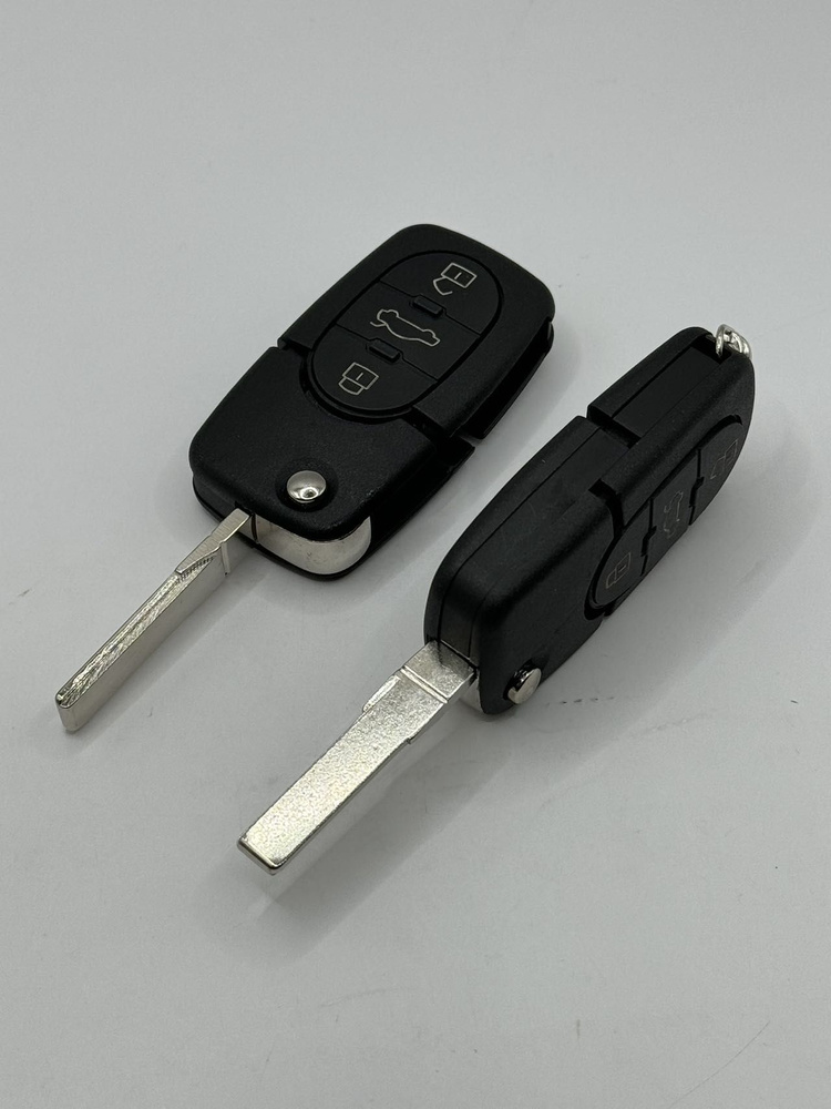 Корпус выкидного ключа VolksWagen HU-AAP HU66 3+1 батар.2032 #1