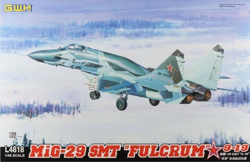 Great Wall Hobby 1/48 L4818 Mig-29 SMT "точка опоры" 9-19 качество #1