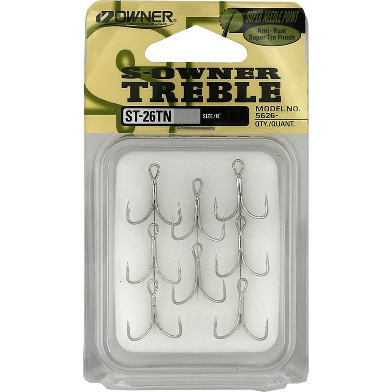 Крючок тройной OWNER - купить с доставкой по выгодным ценам в интернет ...