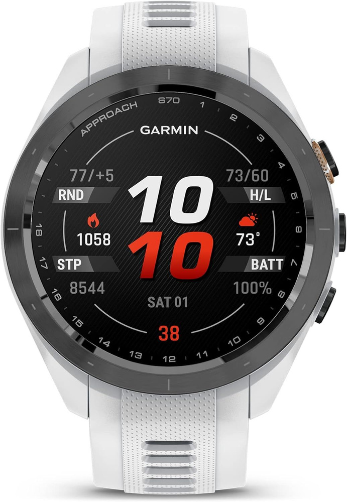 Garmin Умные часы Garmin Approach S70 42 White, white #1