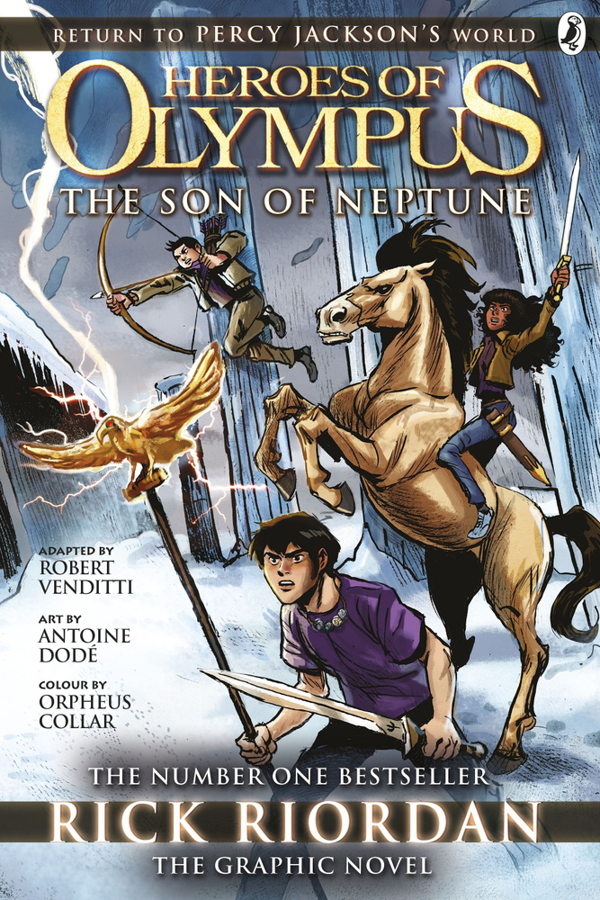 The Son of Neptune. The Graphic Novel / Книга на Английском | Риордан Рик #1