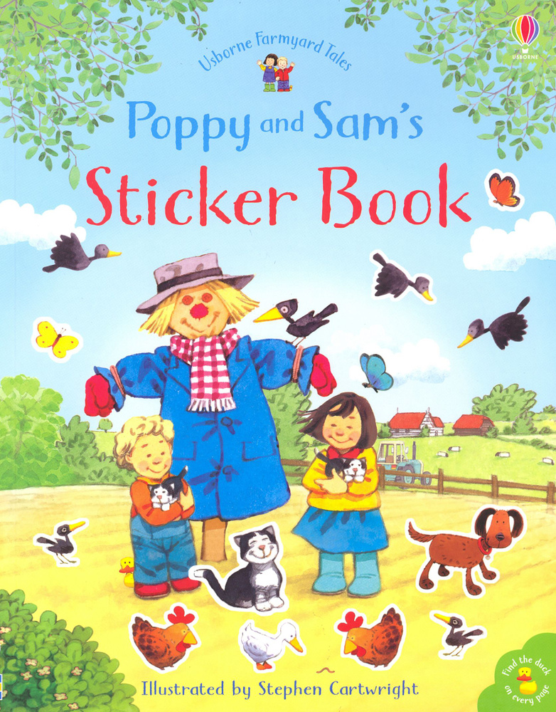 Poppy and Sams Sticker Book / Книга на Английском | Greenwell Jessica #1