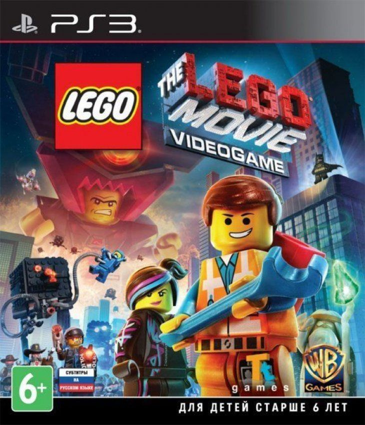 Диск с Игрой LEGO Movie Video Game Русская Версия (PS3). Новый лицензионный запечатанный диск.