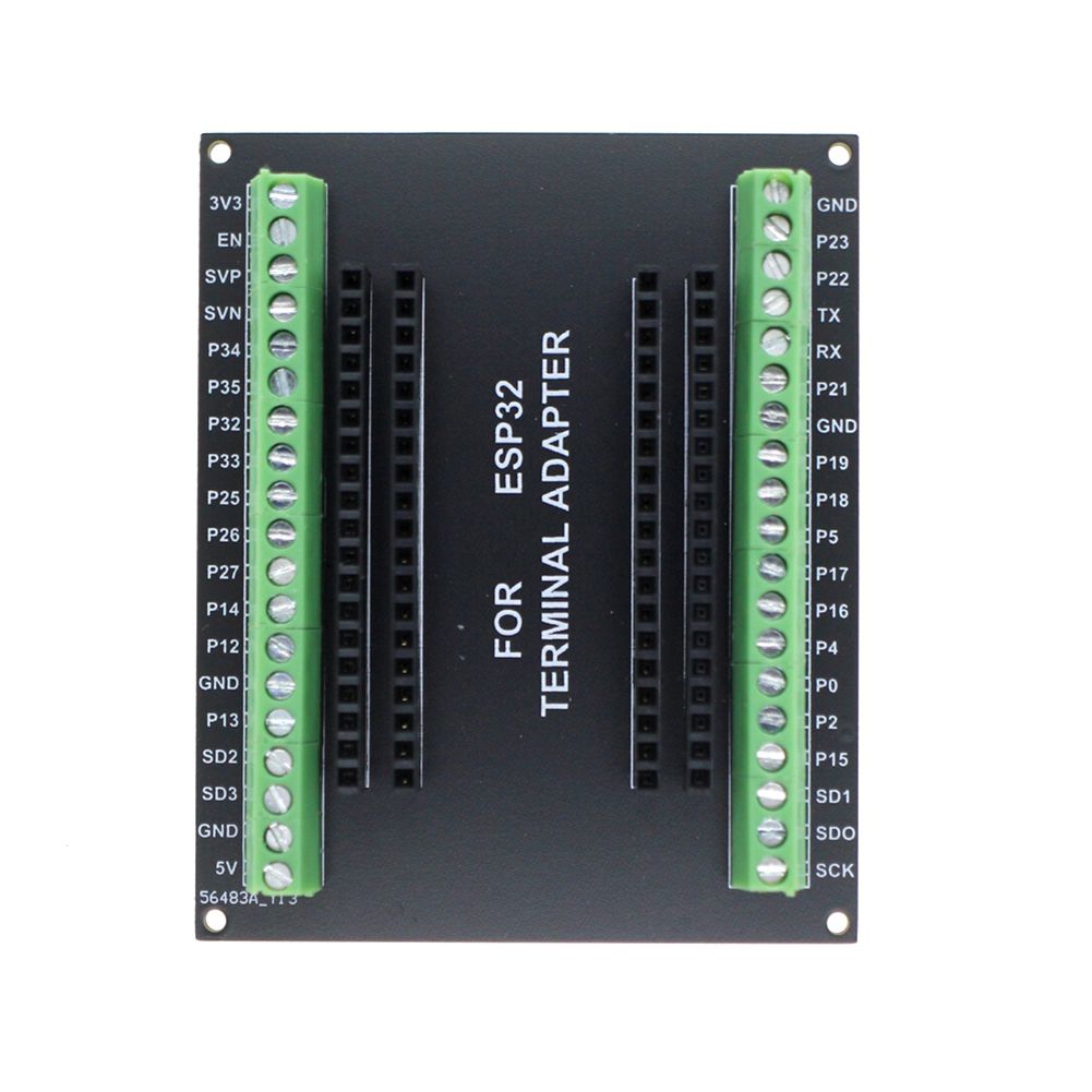 ПлатарасширенияESP32сразводкойGPIO1на2,совместимаясNodeMCU-32S,38выводов,Wi-FiиBluetooth