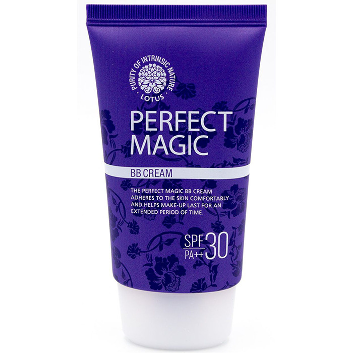 Welcos - Lotus BB Perfect Magic BB Cream SPF30 PA++ Мультифункциональный ББ-крем  #1