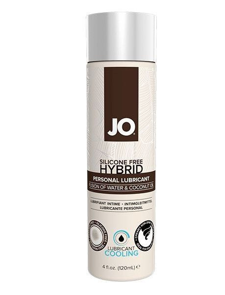 Водно-масляный лубрикант с охлаждающим эффектом JO Silicon free Hybrid Lubricant COOLING - 120 мл.  #1