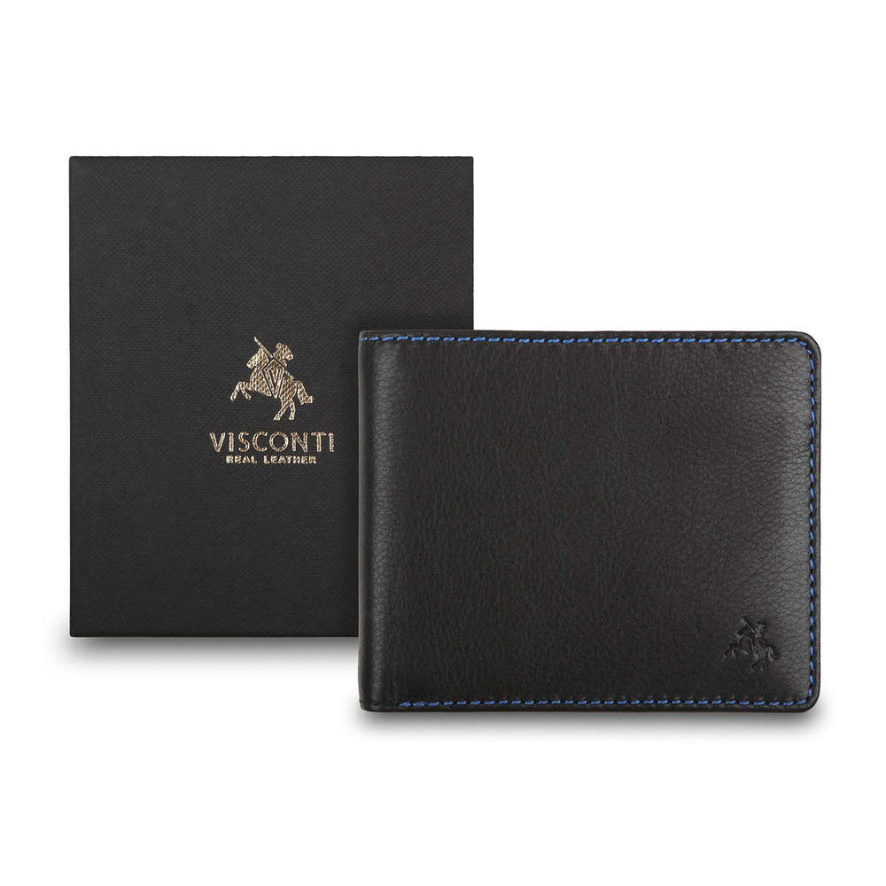 Портмоне Visconti Real Leather SP61 Black multi #1