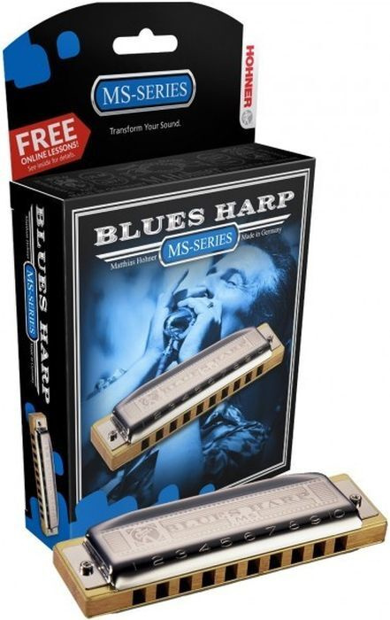 Губная гармошка Hohner Blues Harp 532/20 MS A (M533106X) #1