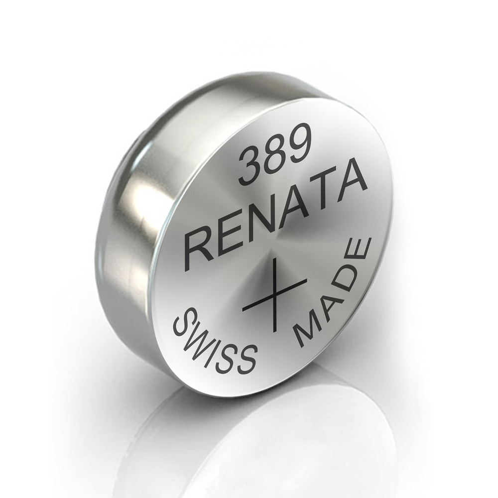 Батарейка RENATA R 389, SR 1130 W таблетка #1