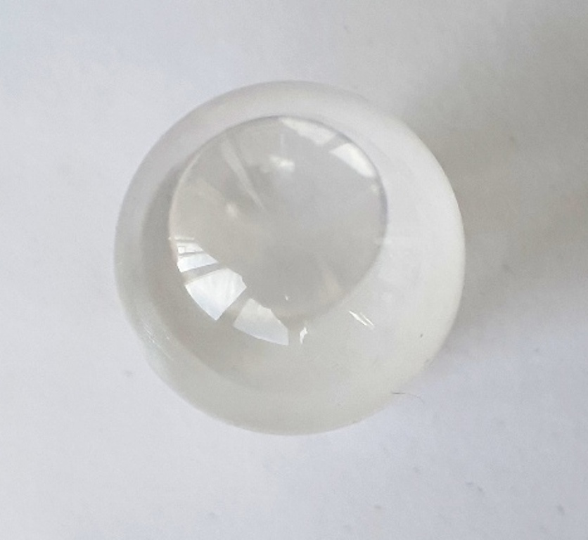 Шар из горного хрусталя 25-29,9 мм, прозрачно белый, природный камень минерал, Balance4life, горный хрусталь, #1