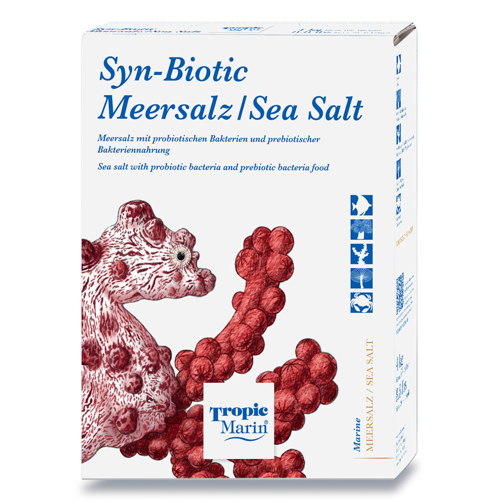 Tropic Marin Syn-Biotic, фармацевтически чистая морская соль с про- биотическими бактериями и пребиотический #1