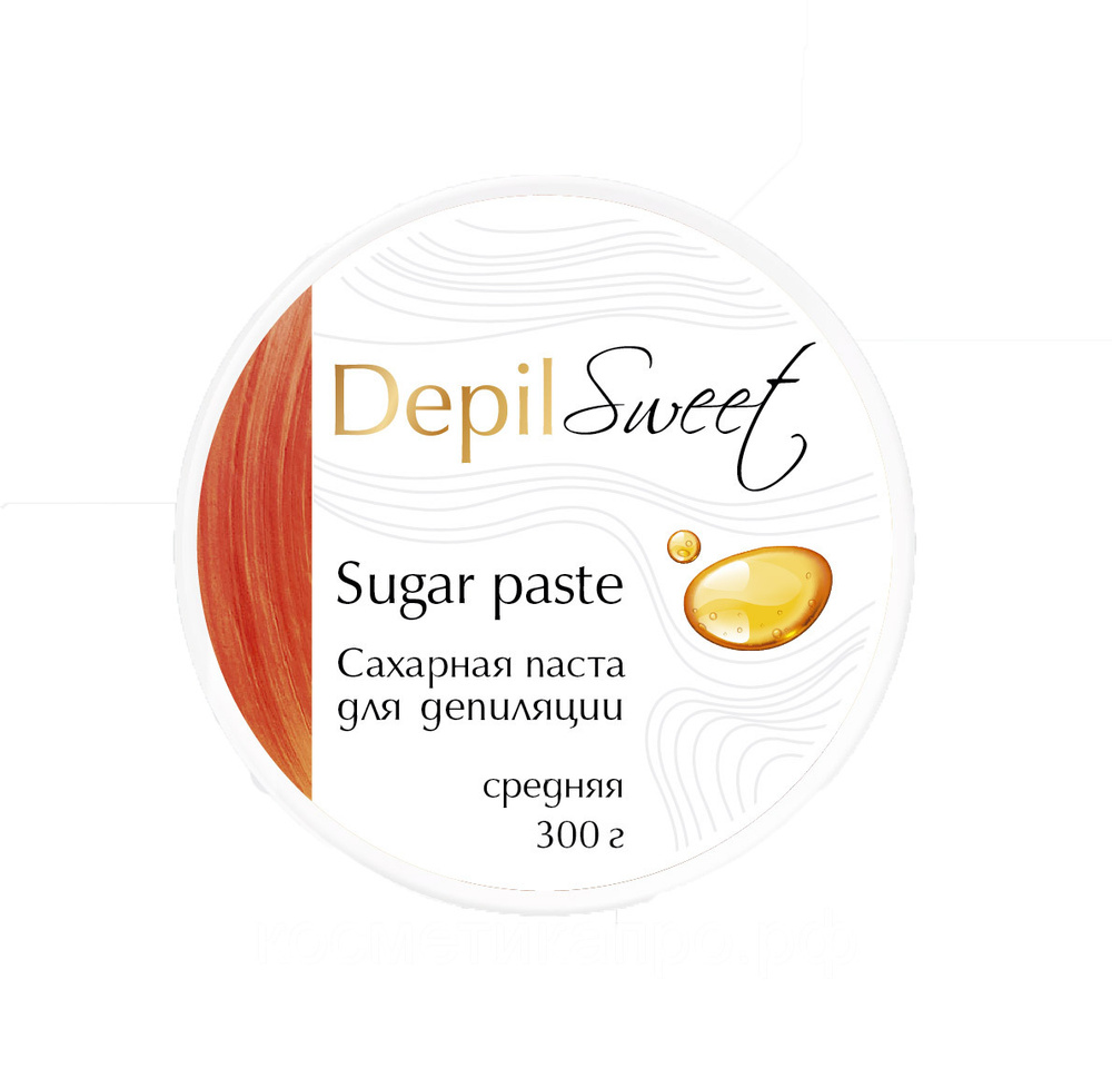 DepilSweet Сахарная паста для депиляции Средняя, 300г, эко шугаринг средней плотности  #1