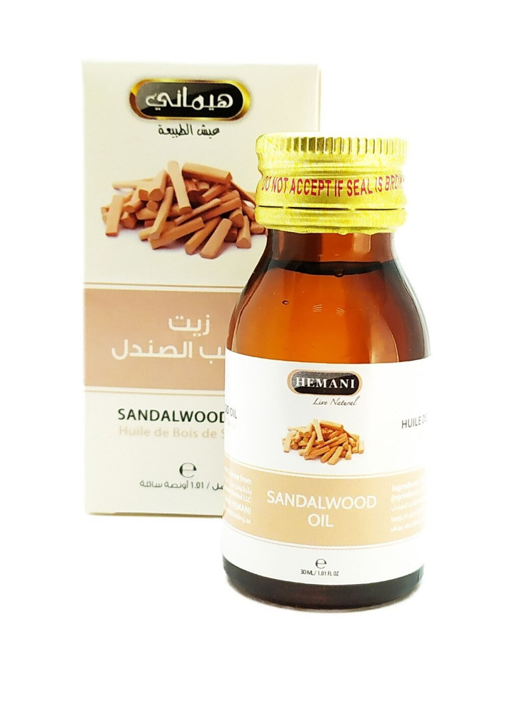 Hemani Sandalwood Oil/ Натуральное масло сандала, 30 мл. #1