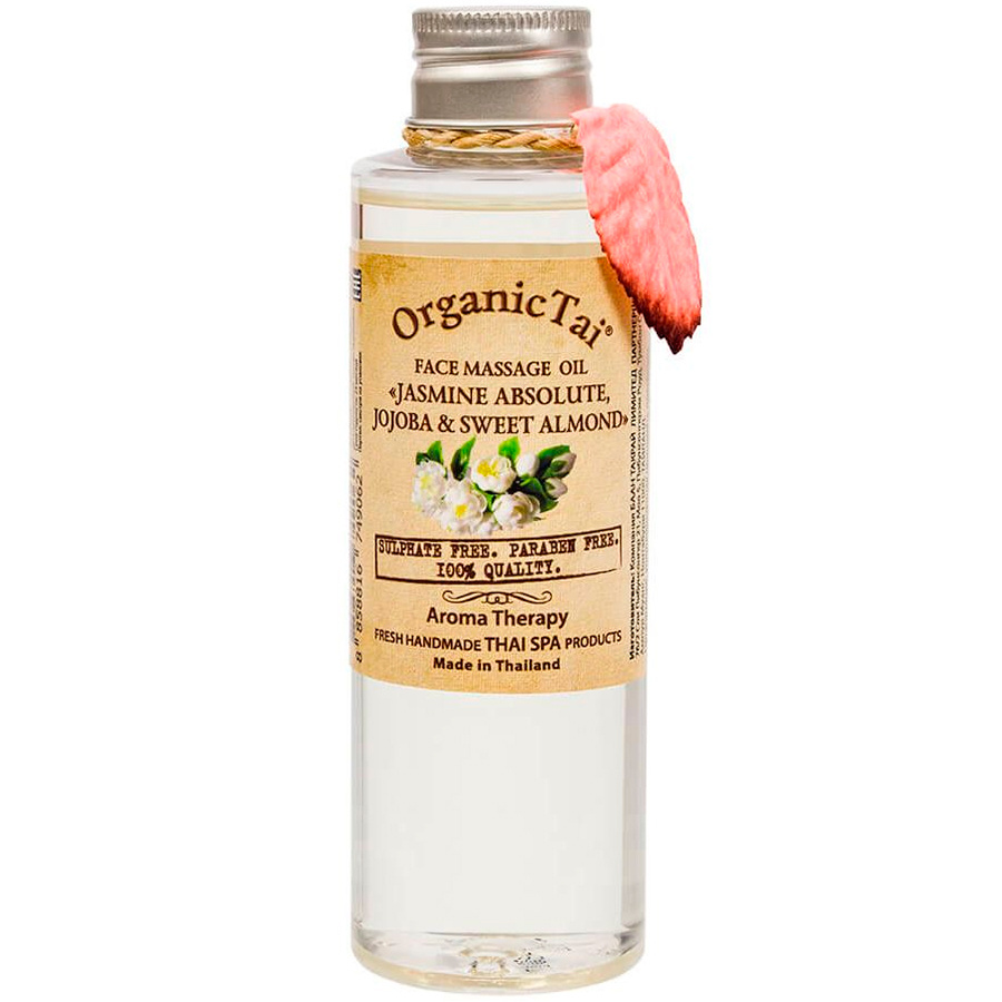 Organic Tai Массажное масло для лица Белая орхидея Жожоба и Сладкий миндаль, 120 мл.  #1