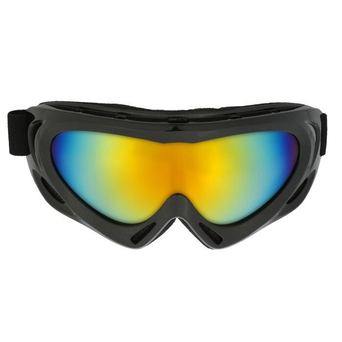 Очки TORSO для езды на сноуборде, горных лыжах, мототехнике и снегоходах, с доп. вентиляцией, стекло #1