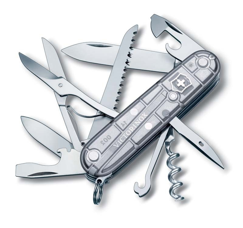 Швейцарский нож VICTORINOX Huntsman, длина лезвия 6.8 см, 15 функций (1.3713.T7)  #1