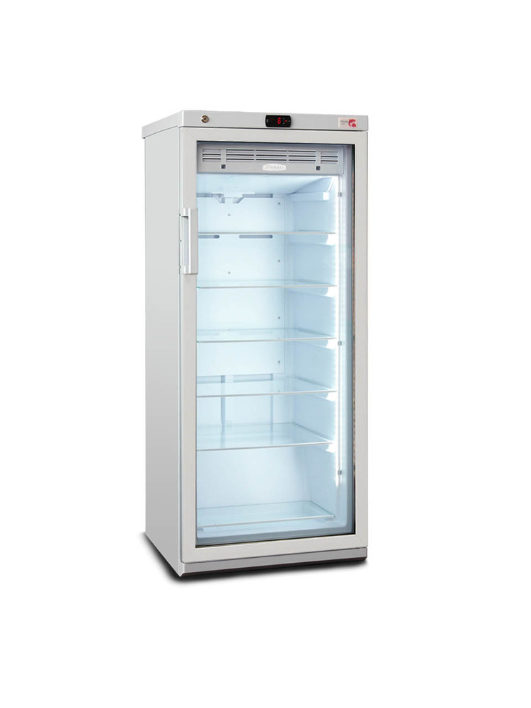 Витринный холодильник бирюса